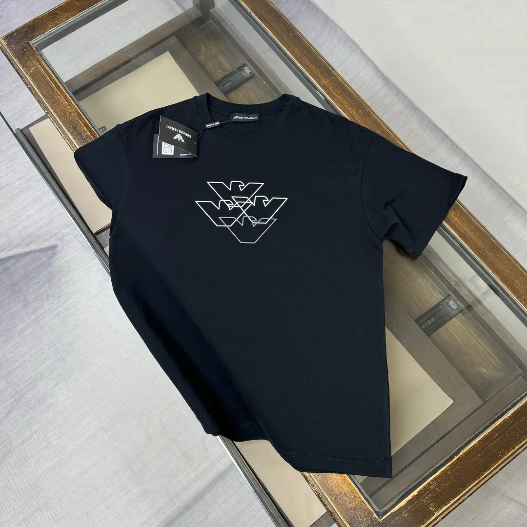 D ARMANI 26SS New Arrival T ， Hot Sale， logo ， ， ， ， ， ， ， ， ，Versatile ， ！ ， ， Breathable， ， ！ ：Black White Sizes：M L XL XXL XXXL（ ！）